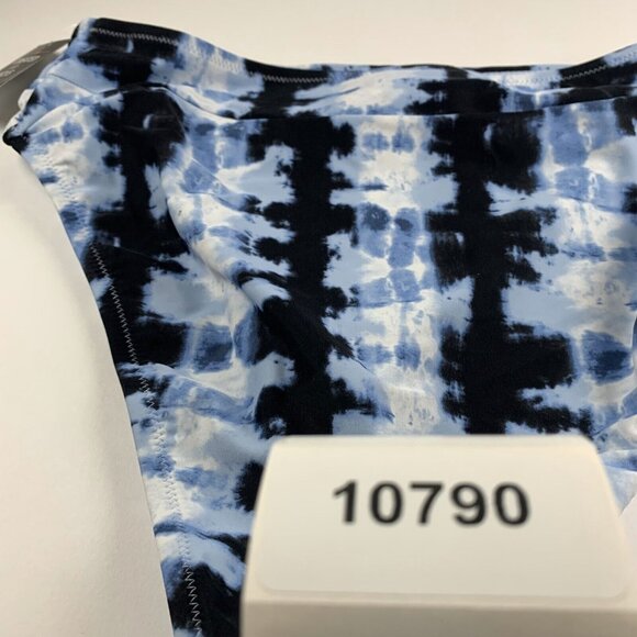 Bar III Shibori Tie-Dye High Waist‎ Bikini Bottoms Women's Small Peri Allure - Picture 7 of 7